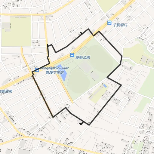 21世紀の森と広場のコース地図