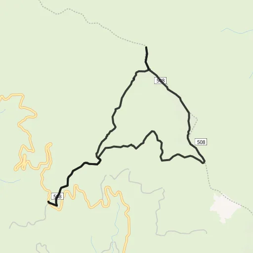 大菩薩嶺のコース地図