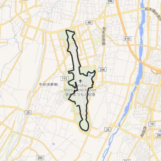 信州スカイパークのコース地図