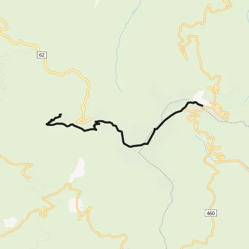 美ヶ原高原(王ヶ頭・王ヶ鼻)のコース地図